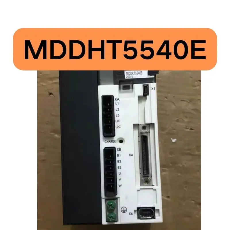 Second hand MDDHT5540E servo driver 1.5KW tested OK, function intact