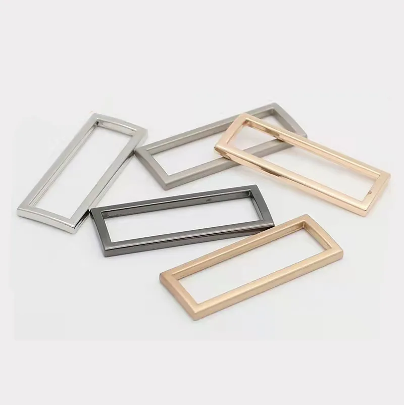 

20/25/32/38mm Metal Tri-Glide Slider Buckles Square Ring Clasps Bag Strap Adjustable Clasp Webbing DIY Bags Accessories