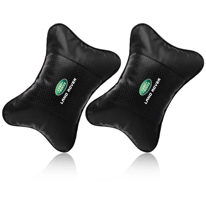 1/2pcs Car Seat Headrest Pillow Neck Support Protector Cushion For Land Rover Sport Rnage Defender Evoque Rover 2 3 Freelander 1