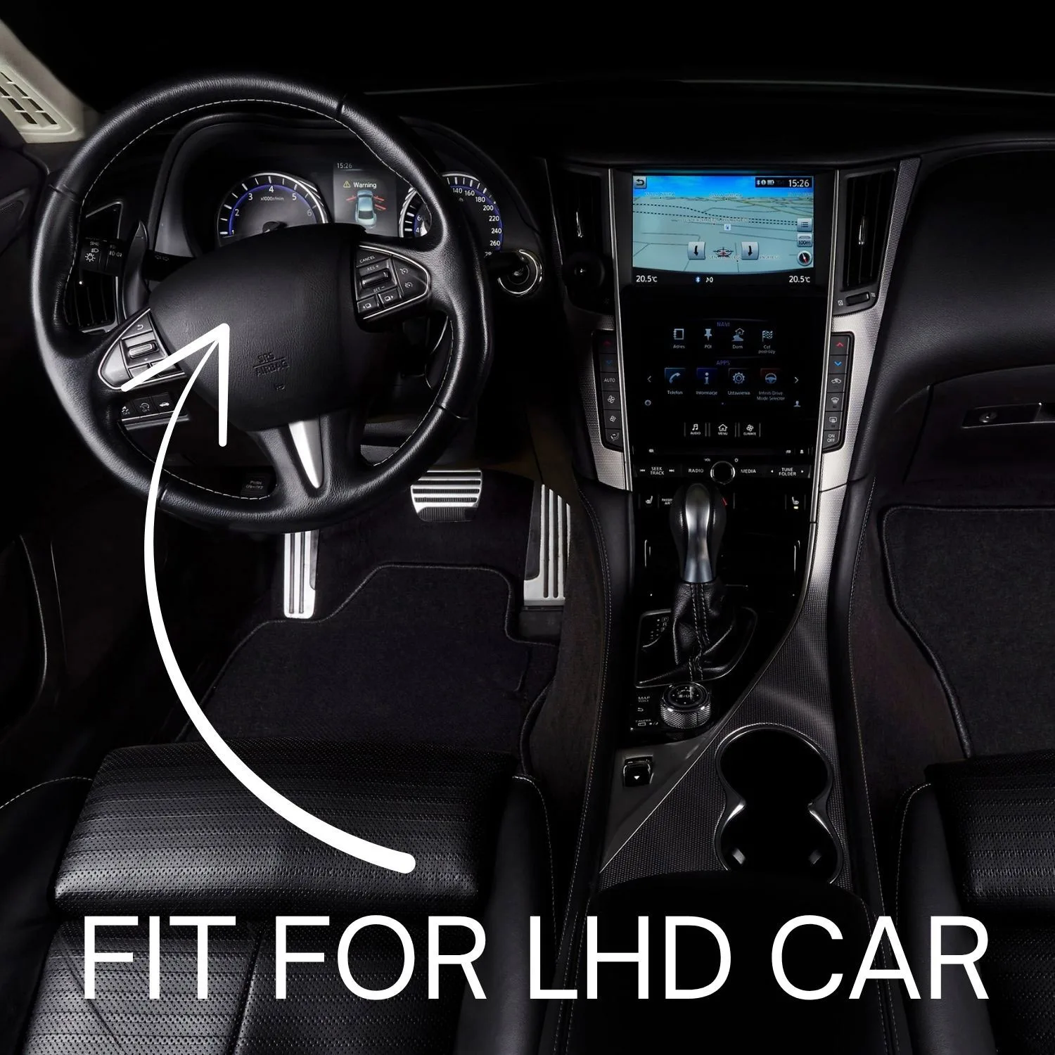 Картина 6: Велюровые коврики передние для внедорожника Hyundai Terracan (2001-2006) -Черные (2 шт)