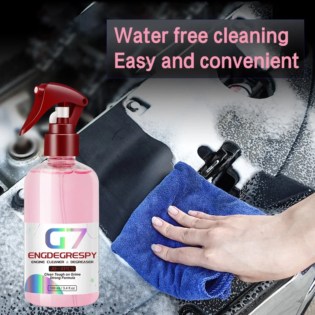 G7 Car Engine Bay Cleaner Powerful Decontamination for Engine Warehouse Cleaning Oil Dust Grease Remover Car Cleaning Product