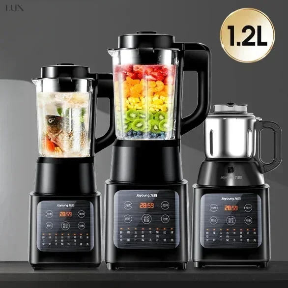 Household wall-breaking machine & soy milk maker. Fully automatic, small. Integrated juicing. New design with auto cleaning.