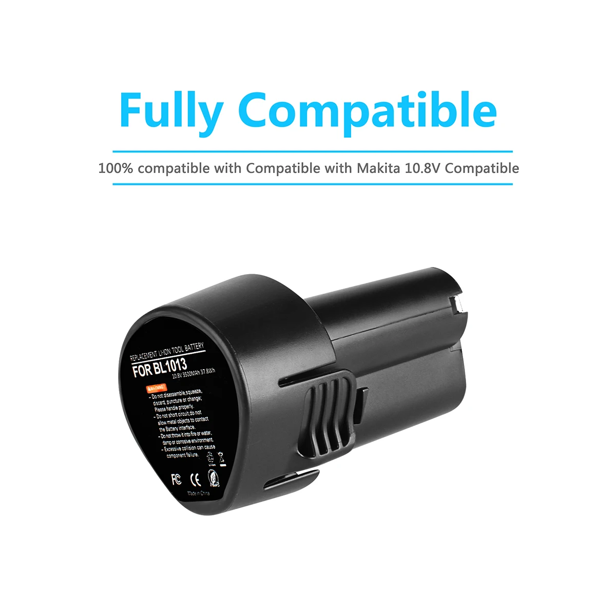 Für makita bl1013 bl1014 10,8 v 12v max 3000mah lithium batterie 6. 3-4 td090d td090dw lct203w lct204 1646-6 df030d