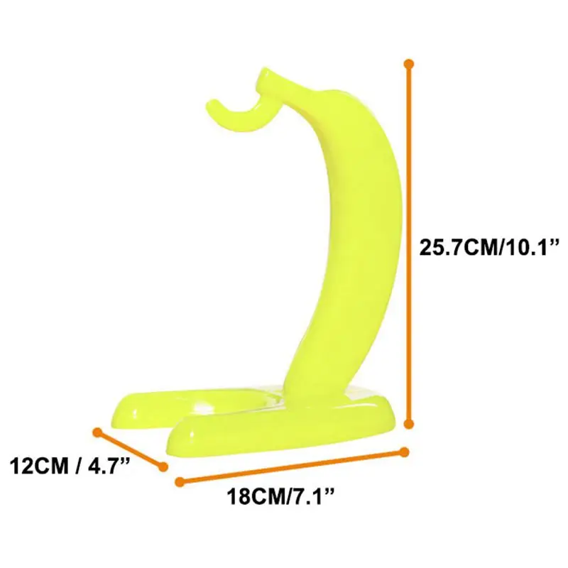 Kreative Kunststoff Bananen Kleiderbügel Boden Typ Obst halter Rack Küche Lagerung Veranstalter Obst Werkzeug Küchen zubehör