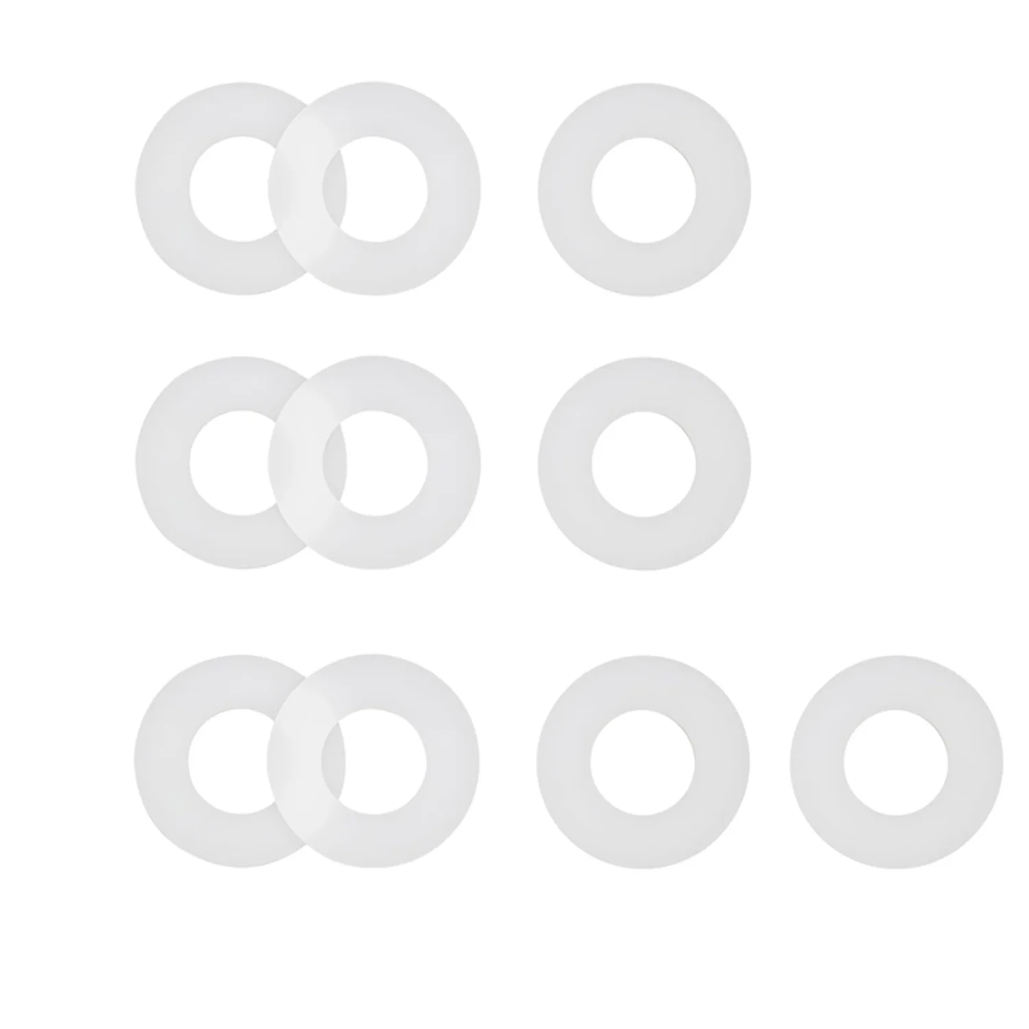 

Toilet Flush Valve Seal Gasket Replacement Parts Compatible with Kohler Silicone Material 10-Pack Tank