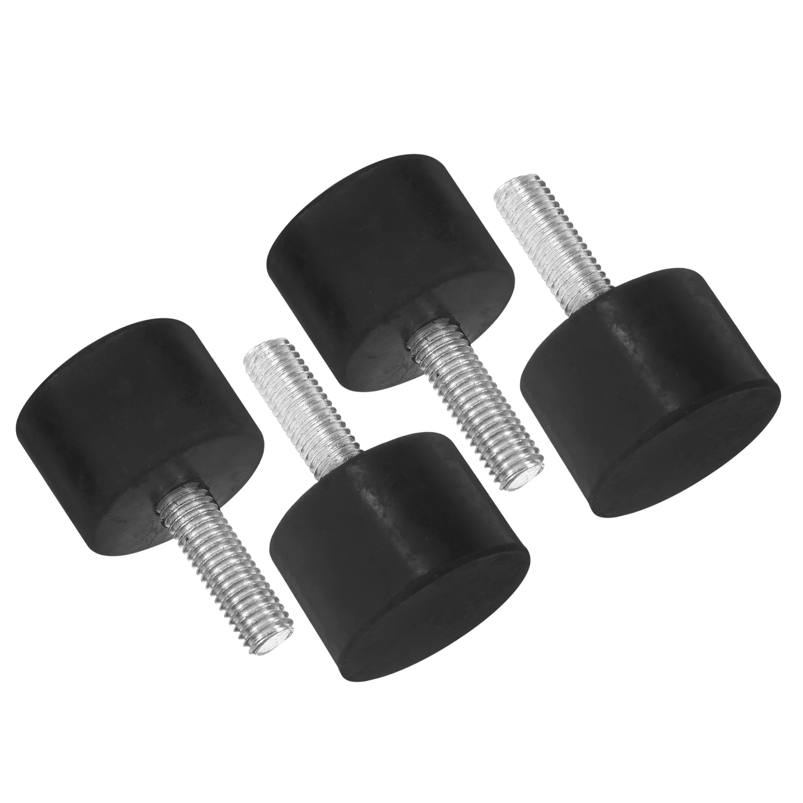 

4 Pcs Adjustable Rubber Feet Screws Furniture Anti Slip Glides Grippers Floor Protectors Bed Leveling Carpet Sliders Table Chair