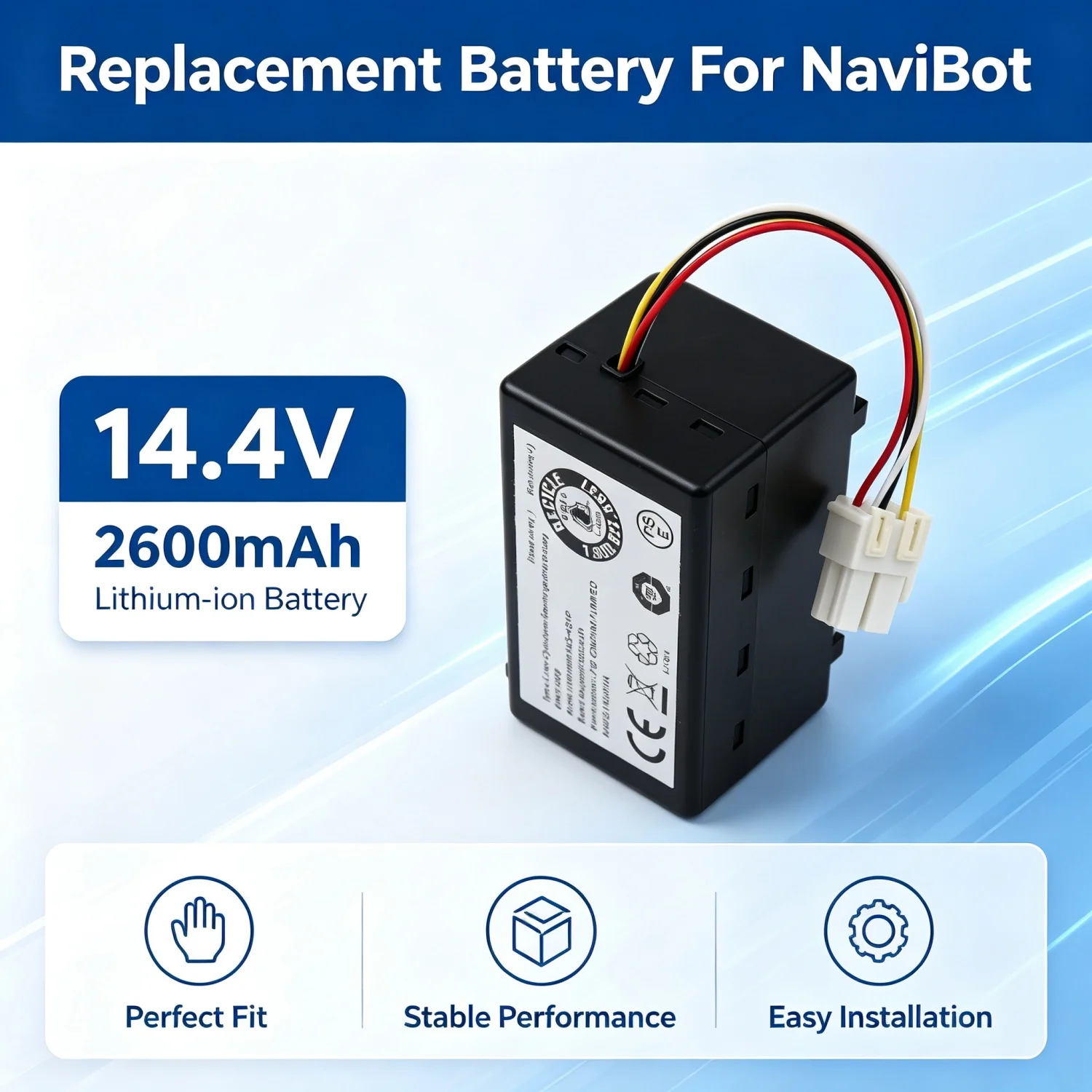 Vacuum Battery For Samsung DJ43-00006A DJ43-00006B DJ96-00152B DJ96-00203A NaviBot SR8940 NaviBot SR8950 NaviBot SR8980 2000mAh