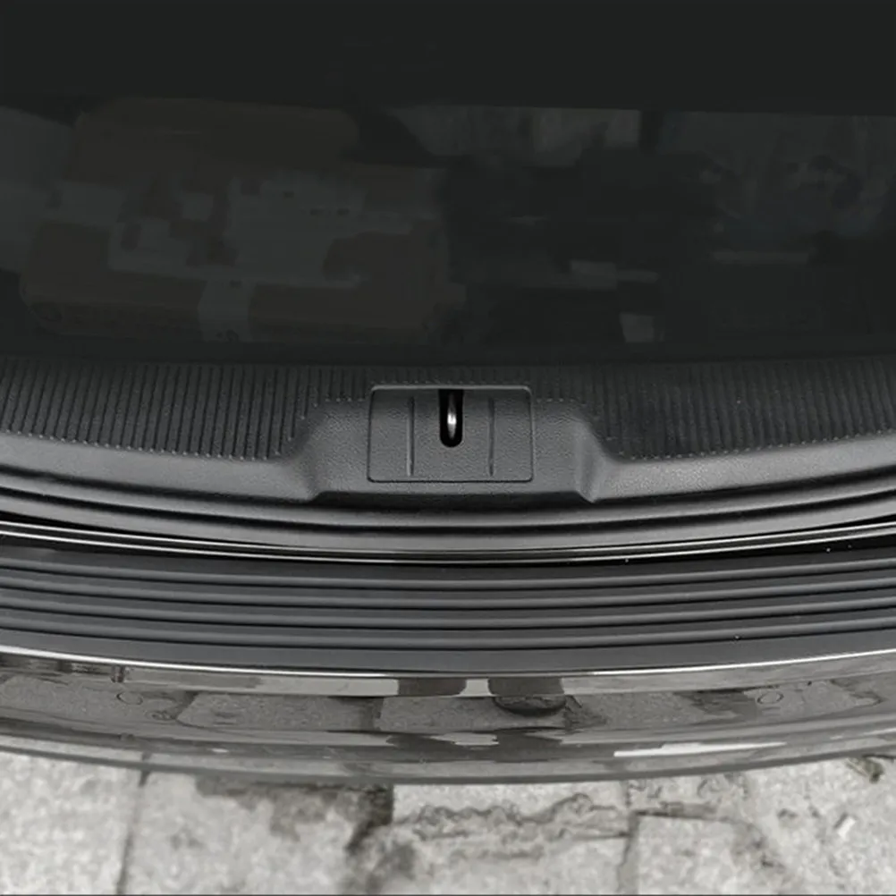 Anti Collision Tape 90Cm Rear Bumper Protector Groove Non-Slip Design Car Trunk Vehicle Protect Strip