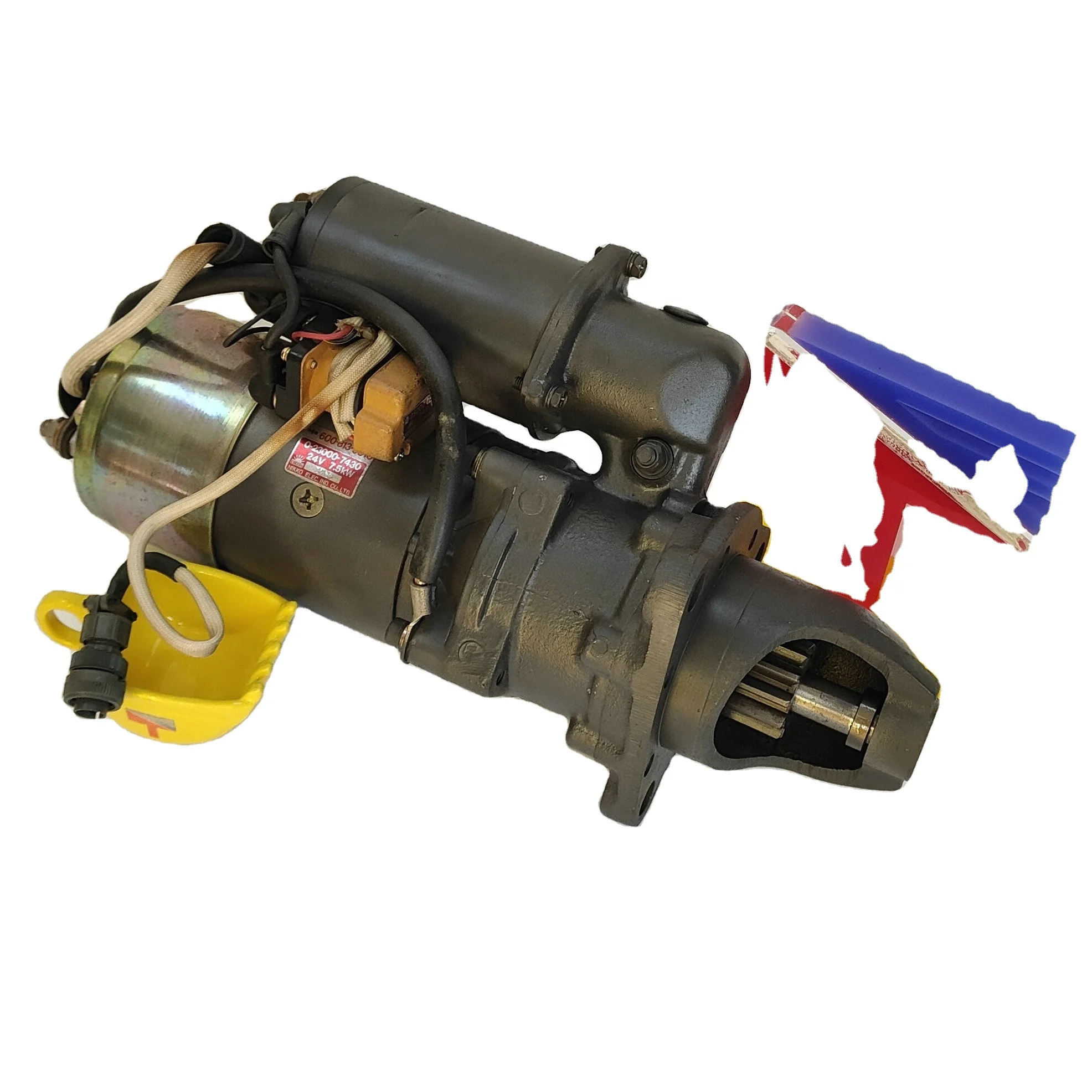 

0-23000-7430 Machinery engine starting motor 600-813-5510 for Excavator engine starting motor Machine