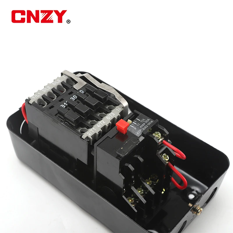Button control switch QCX8/MSB-9-12-25 electromagnetic starter overload protection three-phase 380V/220V magnetic starter