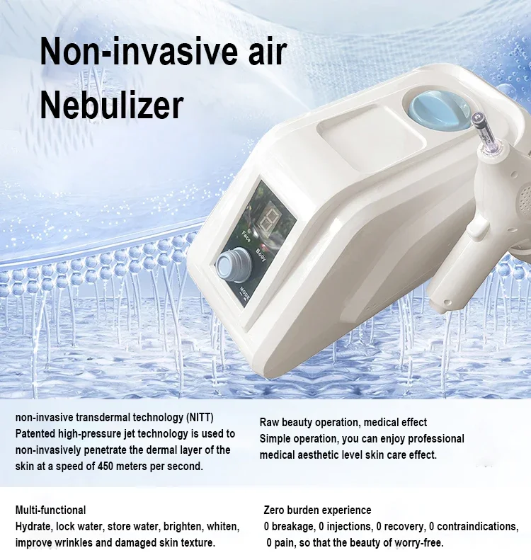 

You Will Like It 2024 New Portable Air Atomizer Skin Repairing Hydrating Moisturizing Whitening Face Lifting Anti-Wrinkle