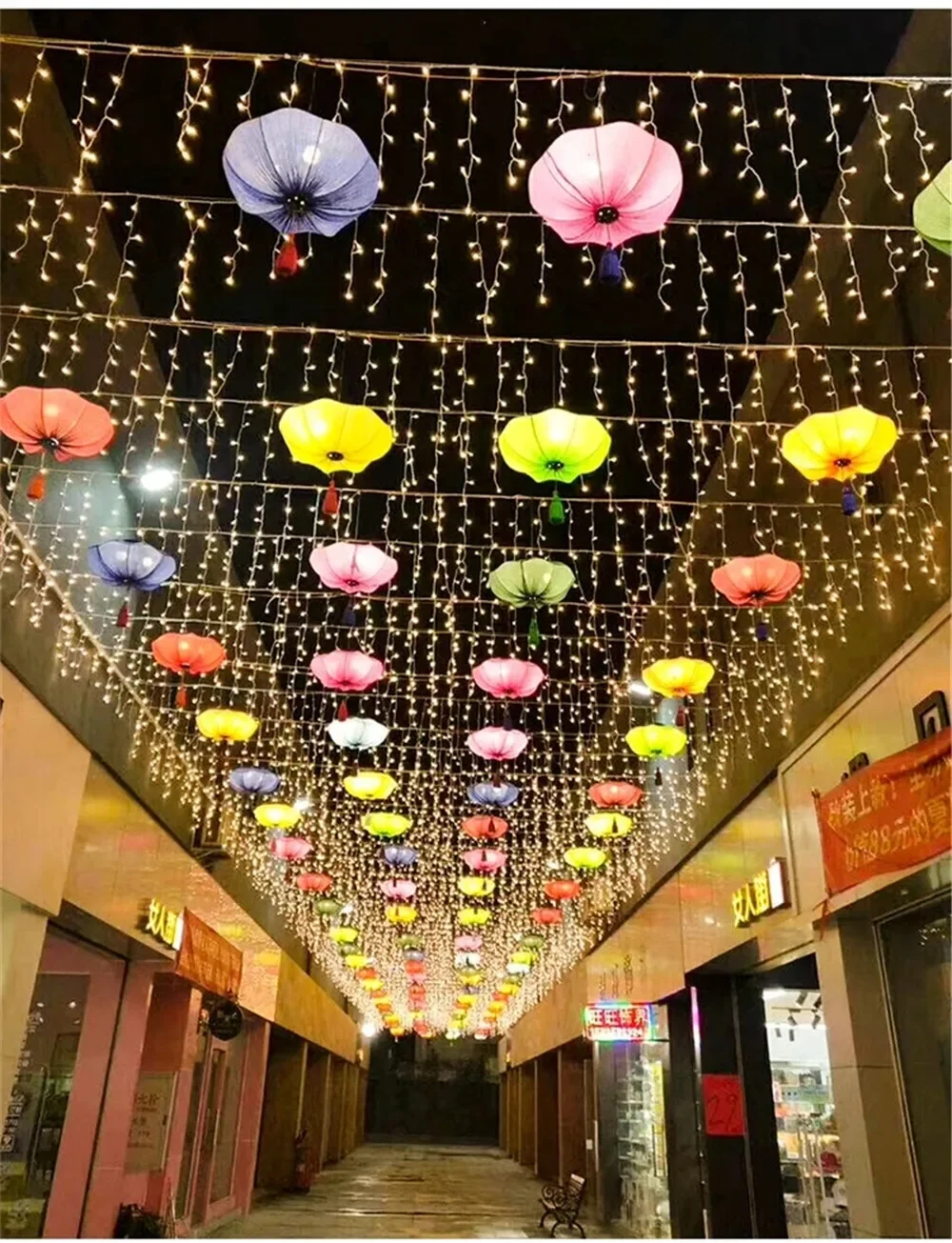 Holiday Icicle String Lights 3.2M 8 Modes Garden Yard Patio Window Roof Eaves Decor Warm White Multicolor Christmas Party Home