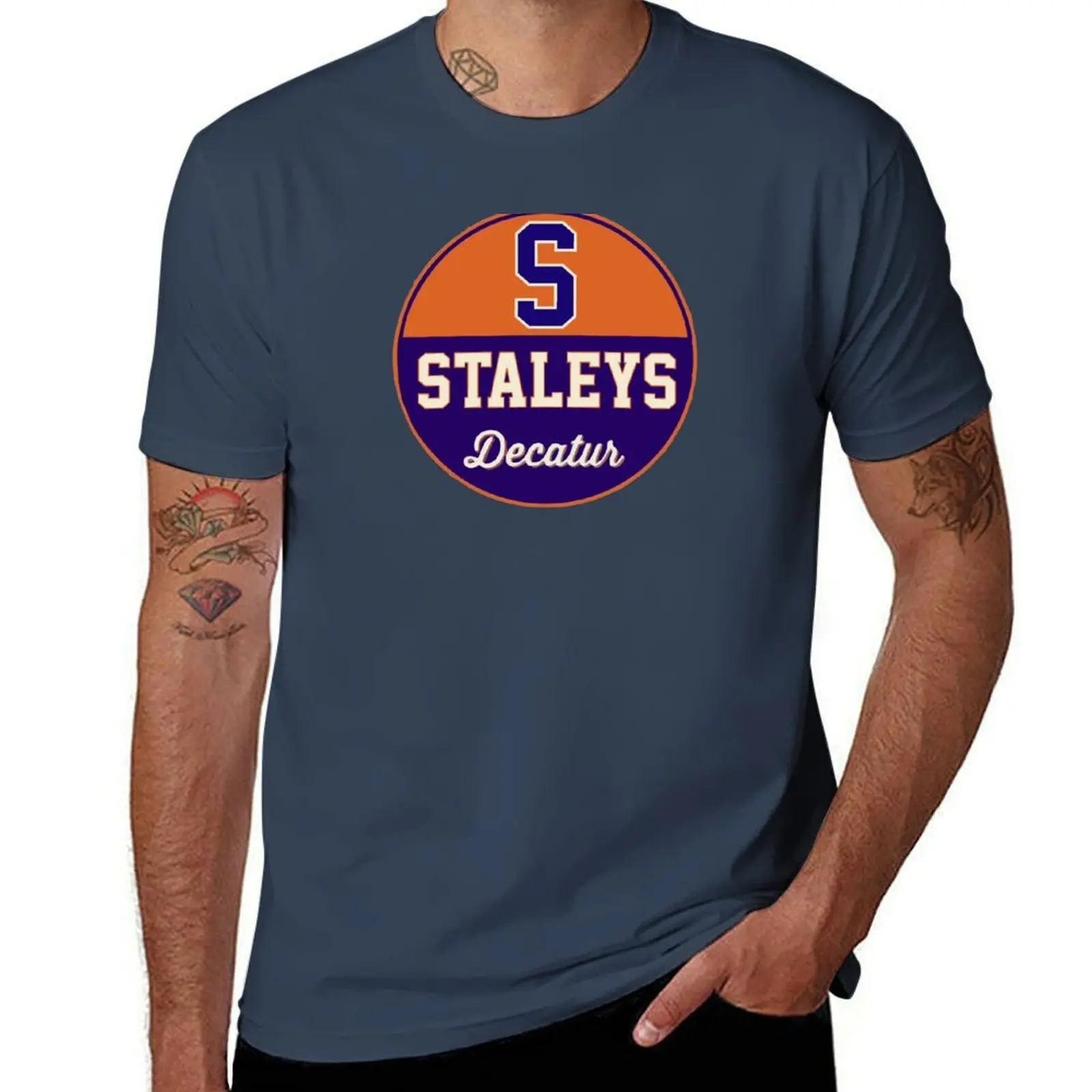 

Decatur Staleys T-Shirt Daily Work Short Sleeve Top