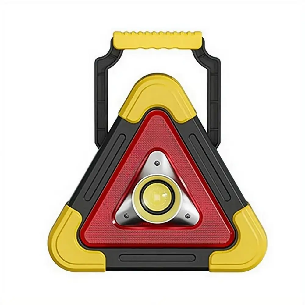 3 in 1 Solar Emergency Triangular Warning Light Safety Emergency Breakdown Alarm Lamp Car Roadside Repair Safety Signal Lamp