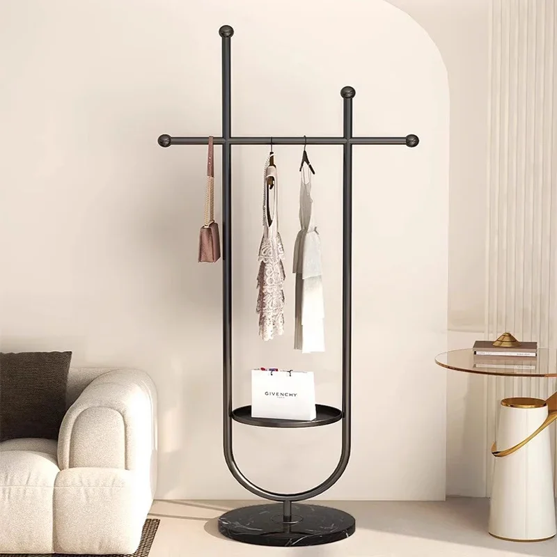 

Drying Floor Clothes Hanger Corner Bathroom Entryway Nordic Clothes Hanger Single Indoor