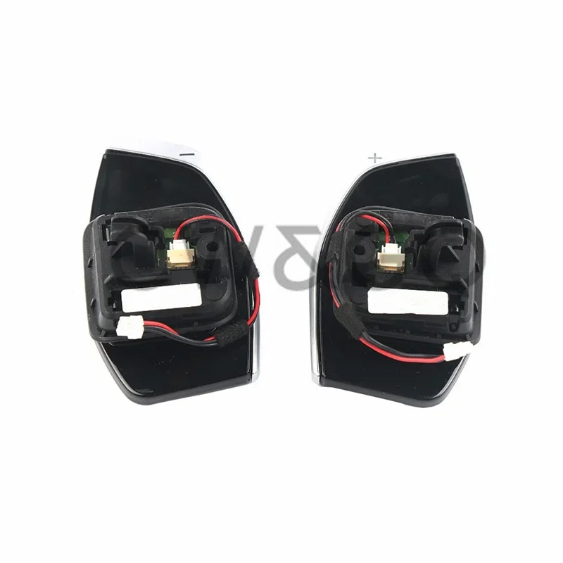 1 Pair R8 RS8 Style Steering Wheel Shift Paddle Case Shell Assembly 8W0951523J 8W0951523S For Audi A4 B9 Q5 Q7 TT 2016 2017 2018