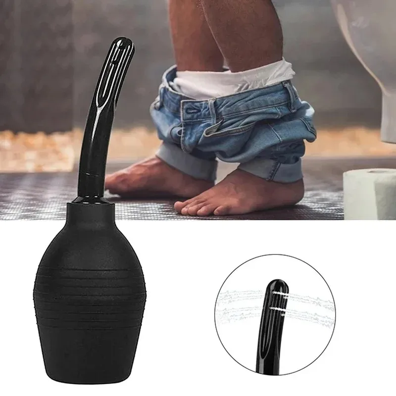 Douche Enema Colon Cleaning Bidet AccessoriesPortable Bidet Small Capacity 89ml Cleaner Rectal Enemator Enema Syringe Stream