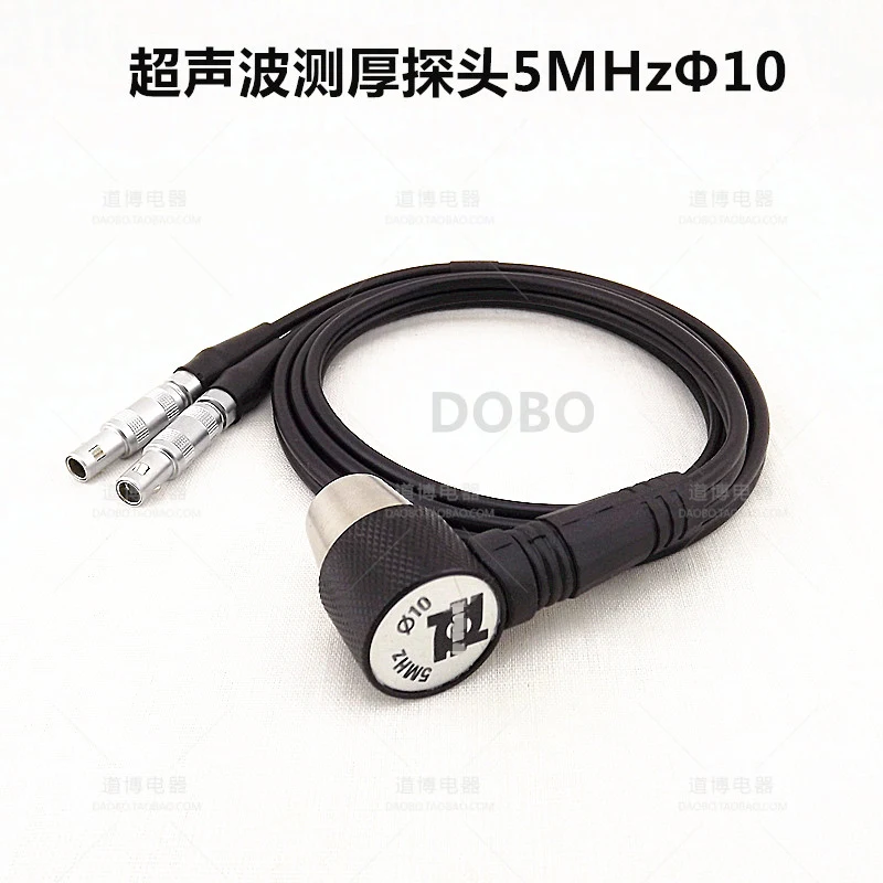 Ultrasonic Thickness Gauge Probe 5MHzD10 5P10 Compatible with TT100 130
