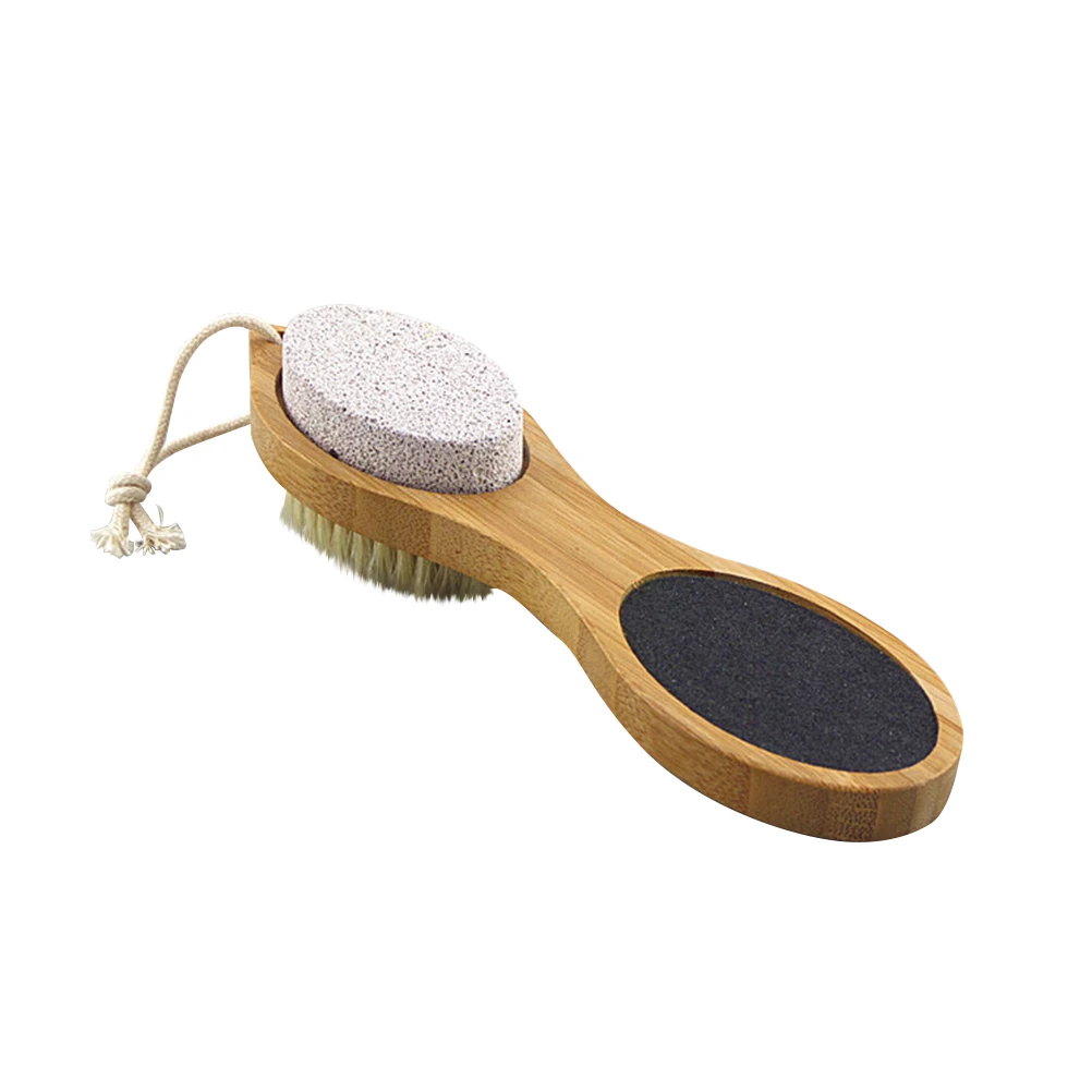 

4in1 Rubbing Board Exfoliator Scrubber Natural Materials Medium Stiffness Hair Soft Skin Remove Toxins Stimulate