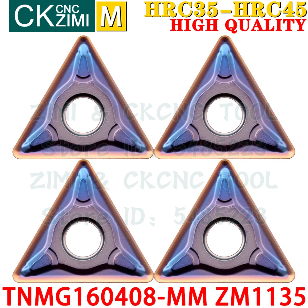 

TNMG160408-MM ZM1135 TNMG 160408 MM ZM1135 Твердосплавные вставки Инструменты для наружных токарных пластин TNMG1604 TNMG 1604 MM TNMG 332 TNMG Токарный станок по металлу с ЧПУ Режущие инструменты для закаленной стали