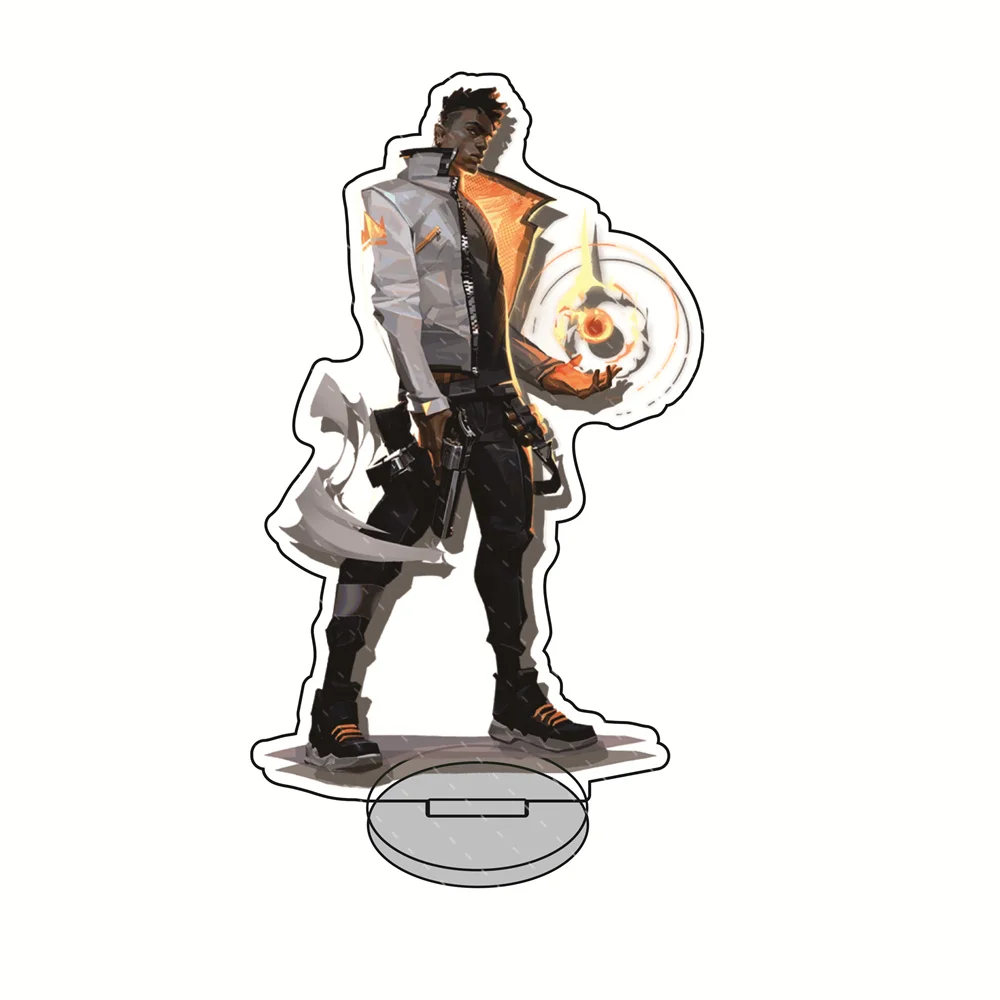15CM Game Popular FPS Game Acrylic Keychain Model Cosplay Characters Ornament Accessories Good Gifts Valorant