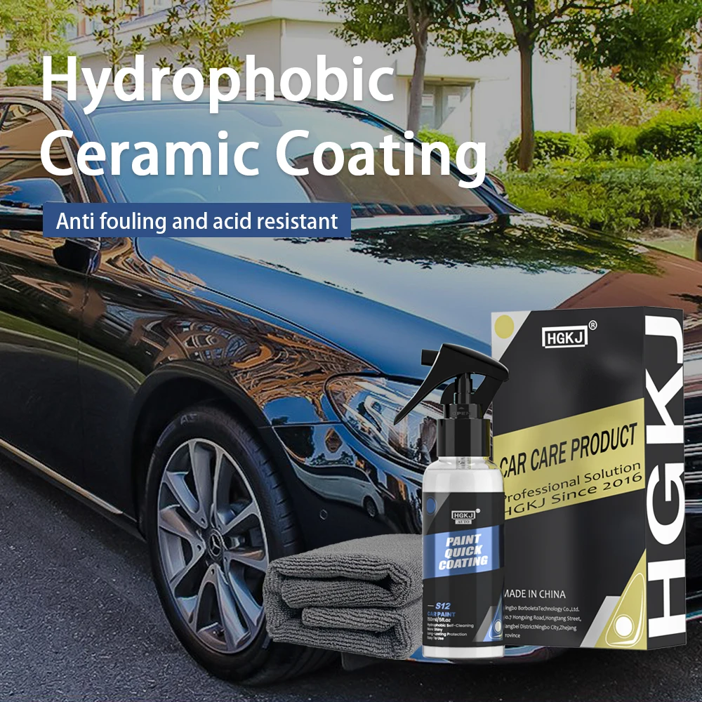 

150ML Car Ceramic Nano Coating Liquid Coatin Nano Crystal Hydrophobic Layer Polishing Paint Coating Agent s12