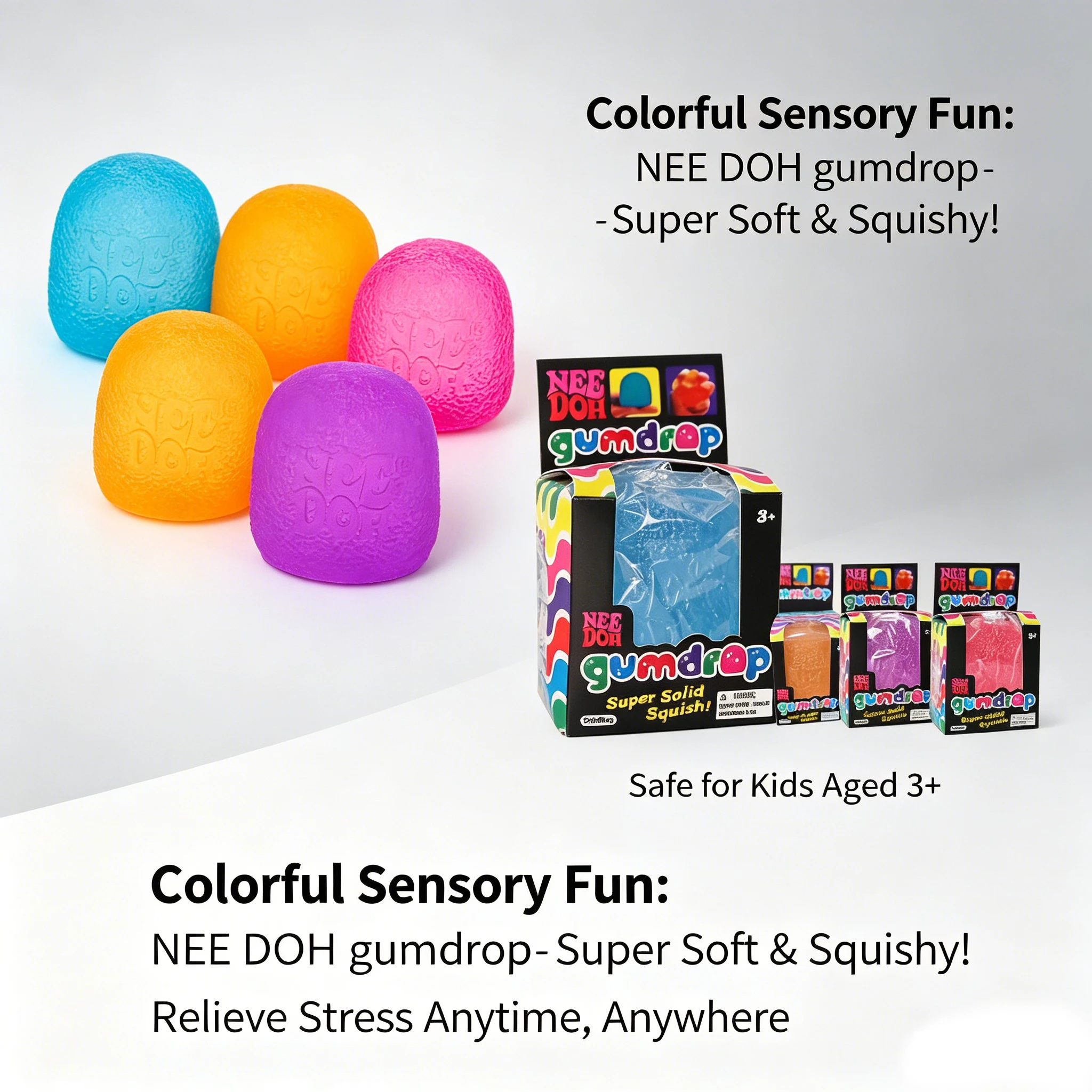 Schylling Mini Candy NeeDoh Gu - Electronics Latest Gadgets 评论和价格