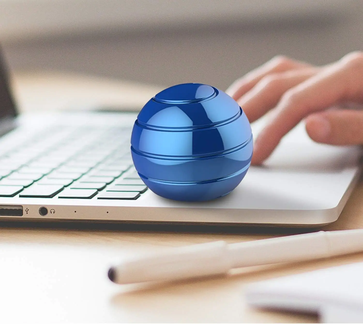 Metal Fidget Spinner Toys,EDC Hand Spinning Top Anti Stress Relief  Antistress Anxiety Fidgeting Toy for Adult Kids Autism ADHD