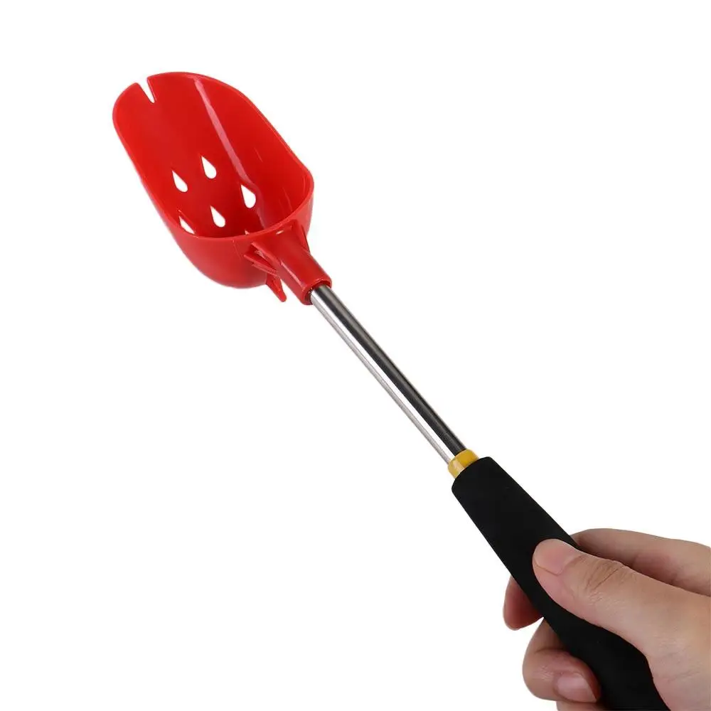 Far Throw Bait Throwing Spoon Telescopic Retractable Fishing Nesting Spoon High Strength Multifunctional Bait Casting Scoop