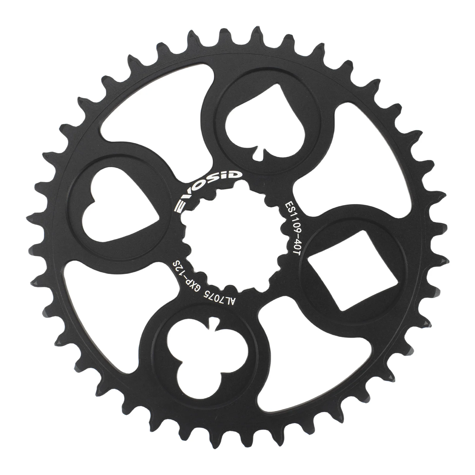 EVOSID for GXP ROAD Bike Chainring 40 42 44T Single Disc Chainwheel 50 52 54 56T Folding Bicycle Teeth Disc Fit 12 speed