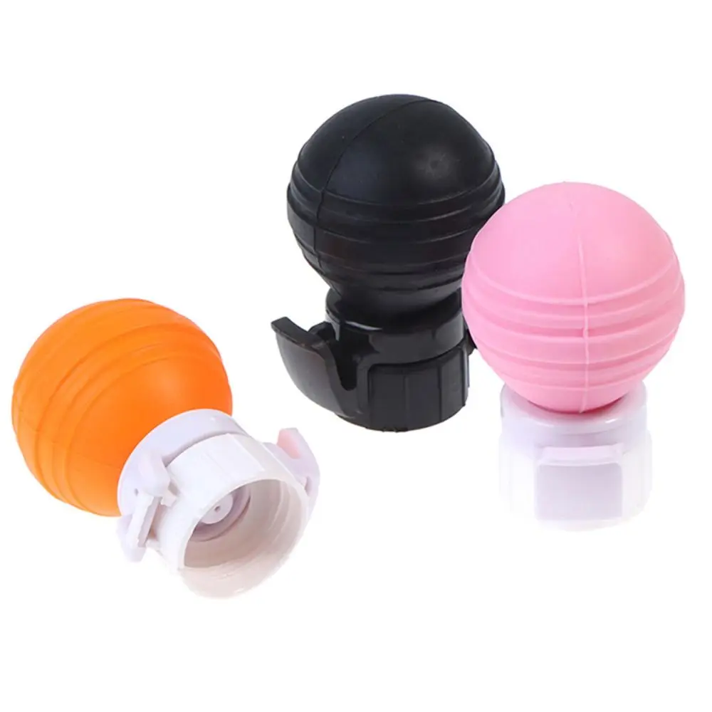 New Vacuum Drink Cap Soft Sealer Cola Soda Pump Inflatable Squeeze Balls Carbonation Keeper Reusable Leak-Proof Bottle Stopper