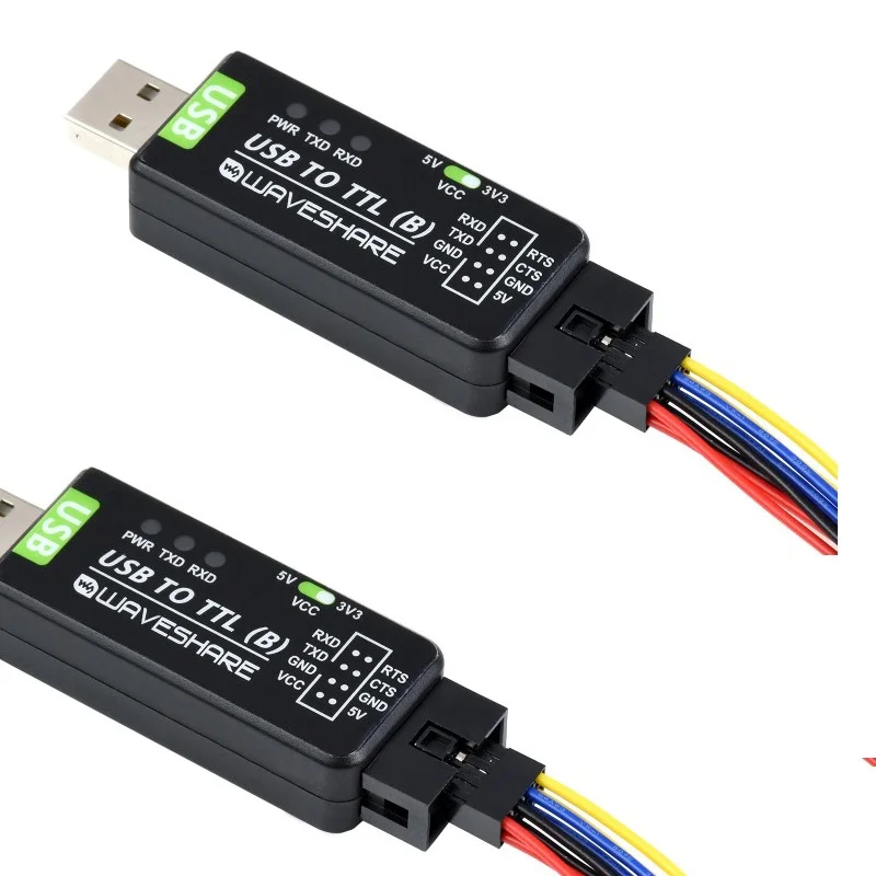 

2 промышленных USB-TTL-конвертера CH343G с оригинальной платой, многоуровневой защитой и поддержкой систем