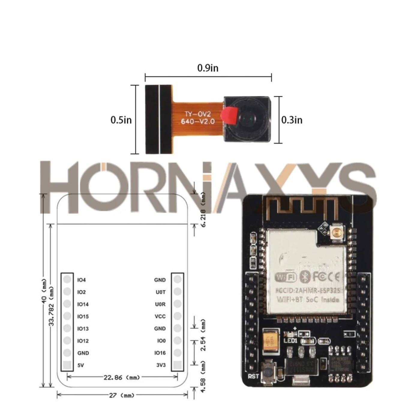 1-10PCS/ESP32-CAM ESP32-CAM-MB MICRO USB  Serial to WiFi ESP32 CAM Development Board CH340 CH340G 5V Bluetooth+OV2640 Camera New