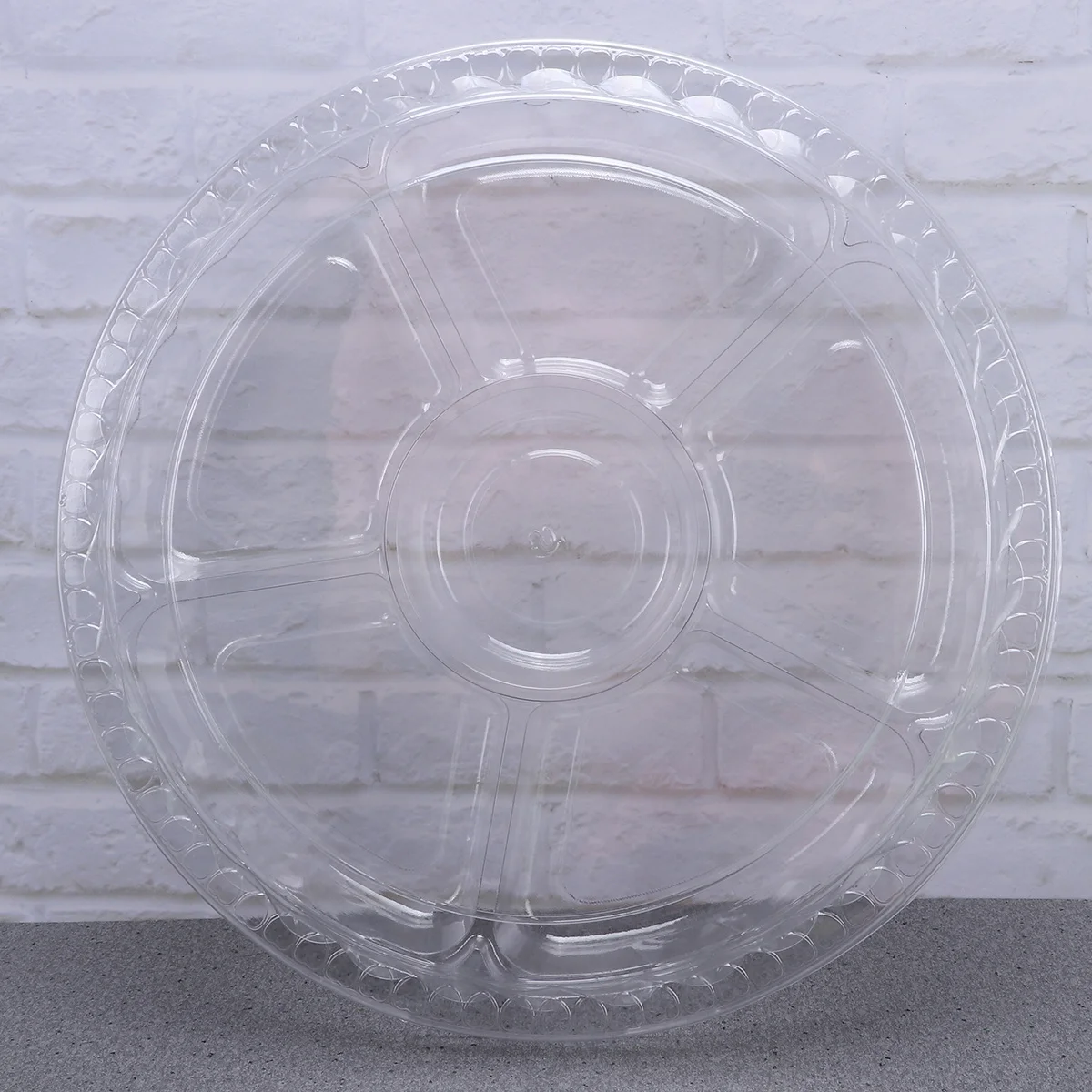 5 قطعة صندوق مقسم الفاكهة 6-شبكة حاوية بلاستيكية شفافة مانعة للتسرب لتخزين سلطة الوجبات الجاهزة حاويات يمكن التخلص منها آمنة للطعام #2