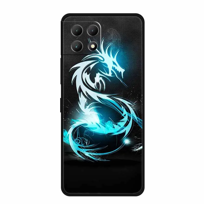 Phone Case For T-Mobile T Phone 2 5G Back Cover Case TPhone2 Black Silicone Soft Funda For T-Mobile REVVL 7 5G Case REVVL7 Coque