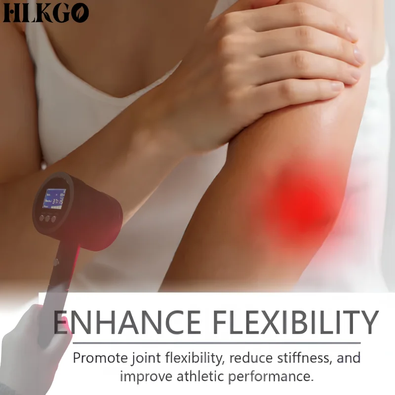 Advanced 808nm Cold Laser Therapy Machine for Tendonitis Bursitis Neck Pain Soft Tissue Injury Inflammation Relief Physiotherapy