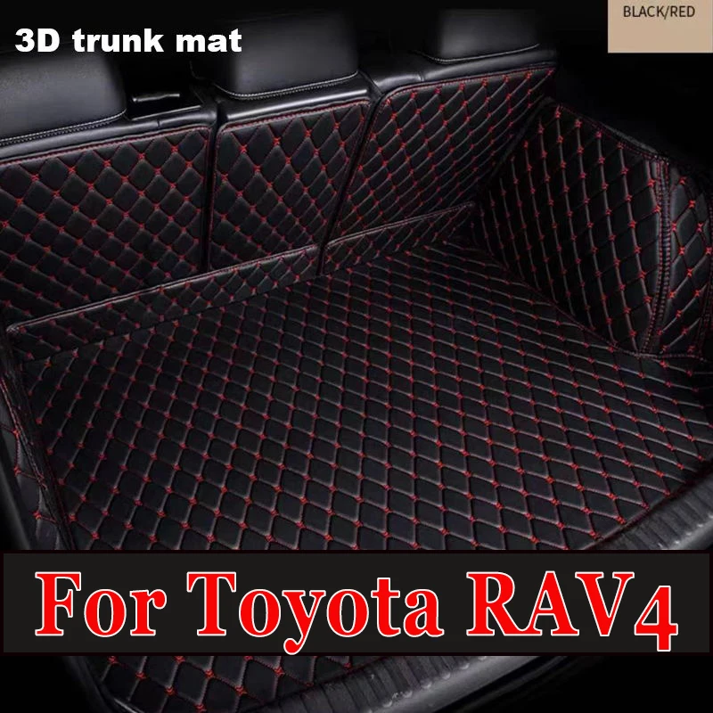 

For Toyota RAV4 RAV 4 XA50 XA 50 2020 2021 Car Accessories Trunk Protection Leather Mat Catpet Interior Cover Part car liners