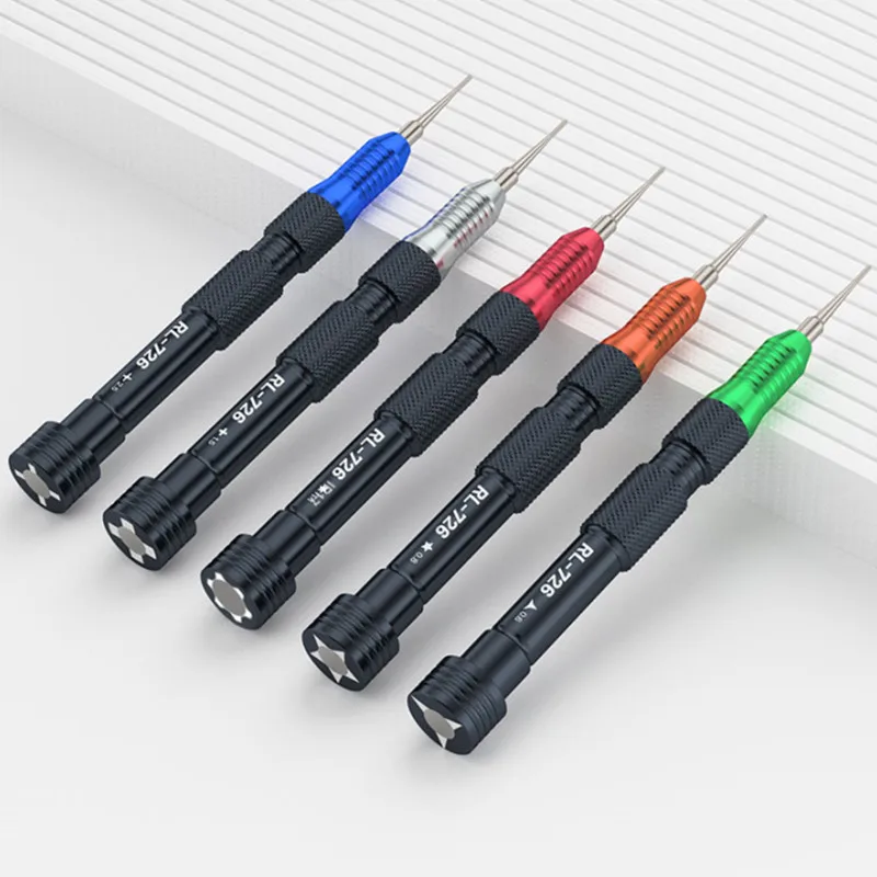 RELIFE RL-726A 3D S2 Steel Screwdriver Kit with Strong Magnetic Nut Torque Anti-slip Mobile Phone Dismantling Repair Tools