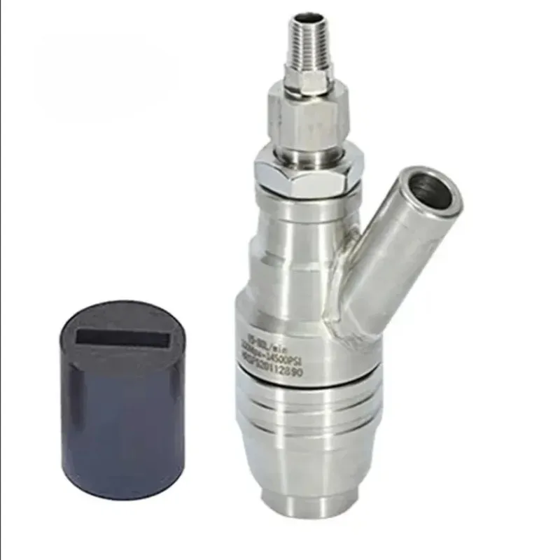 

500bar Ultra High Pressure Stainless Steel Water Sandblasting Tungsten Steel Nozzle For Pressure Washer Rust Removal Oil Removal