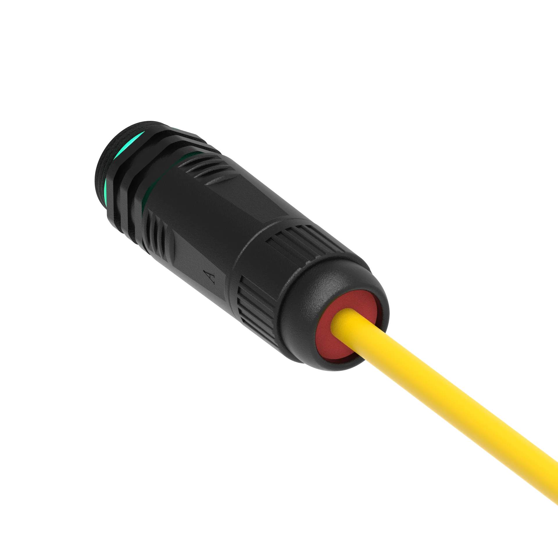 IP68 방수 CAT6A RJ45 커플러 비차폐 실외 이더넷 LAN 케이블 커넥터 UV 노화 방지 설치가 용이함