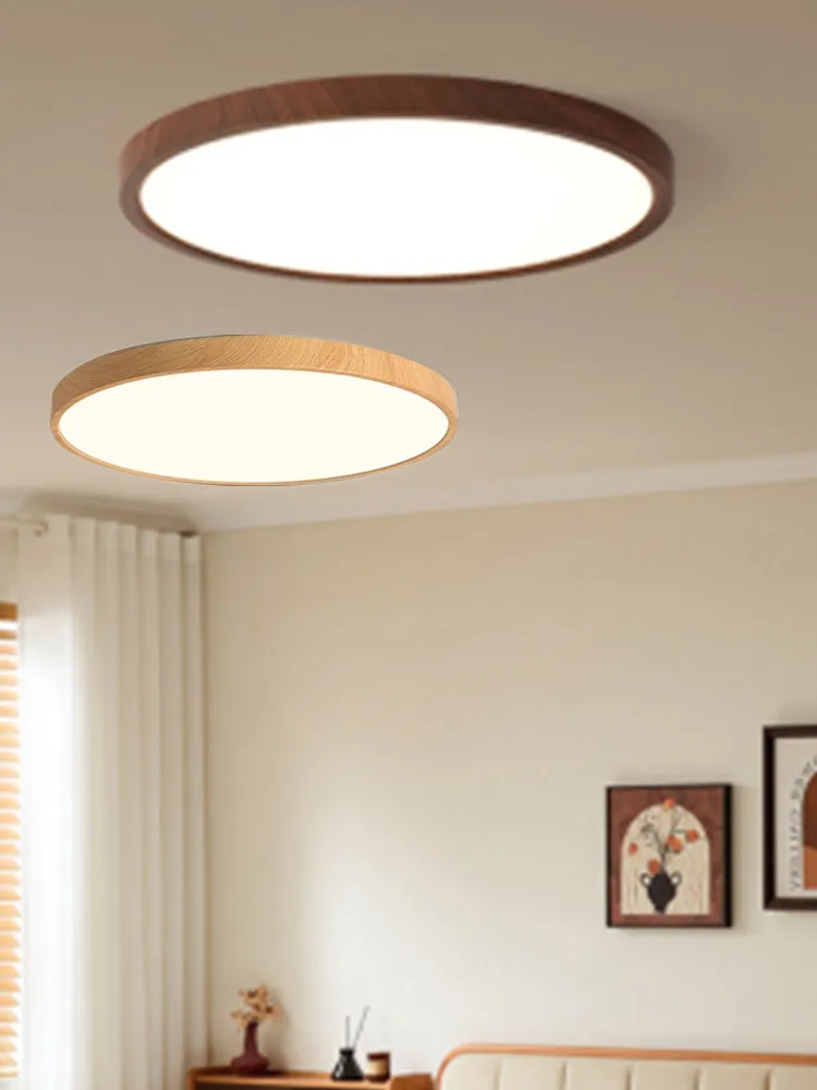 Houtnerf LED-plafondlamp Woonkamer Slaapkamer Licht Gang Balkon LED-plafondlamp Keuken Plafondlampen Opbouwmontage - afbeelding 2