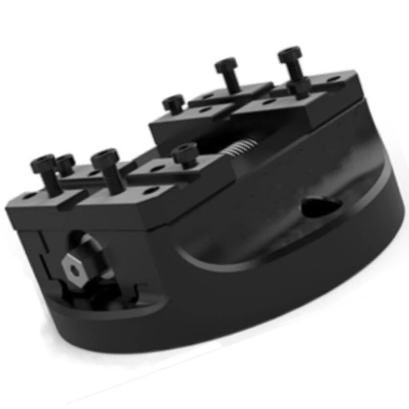 D200 Vise Self Centering Vise 5 Shafts 45° Sawtooth For CNC Machine 4 Shafts Quick Change Fixture Tool