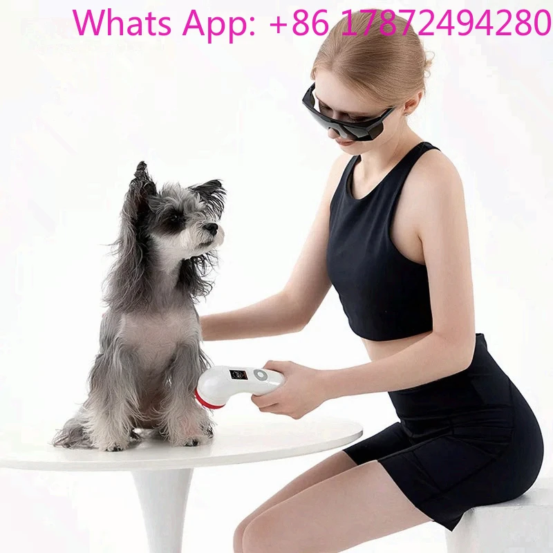 Animal Pain Relief Cold Therapy Device, Red Light Phototherapy Equipment for Dogs and Pets