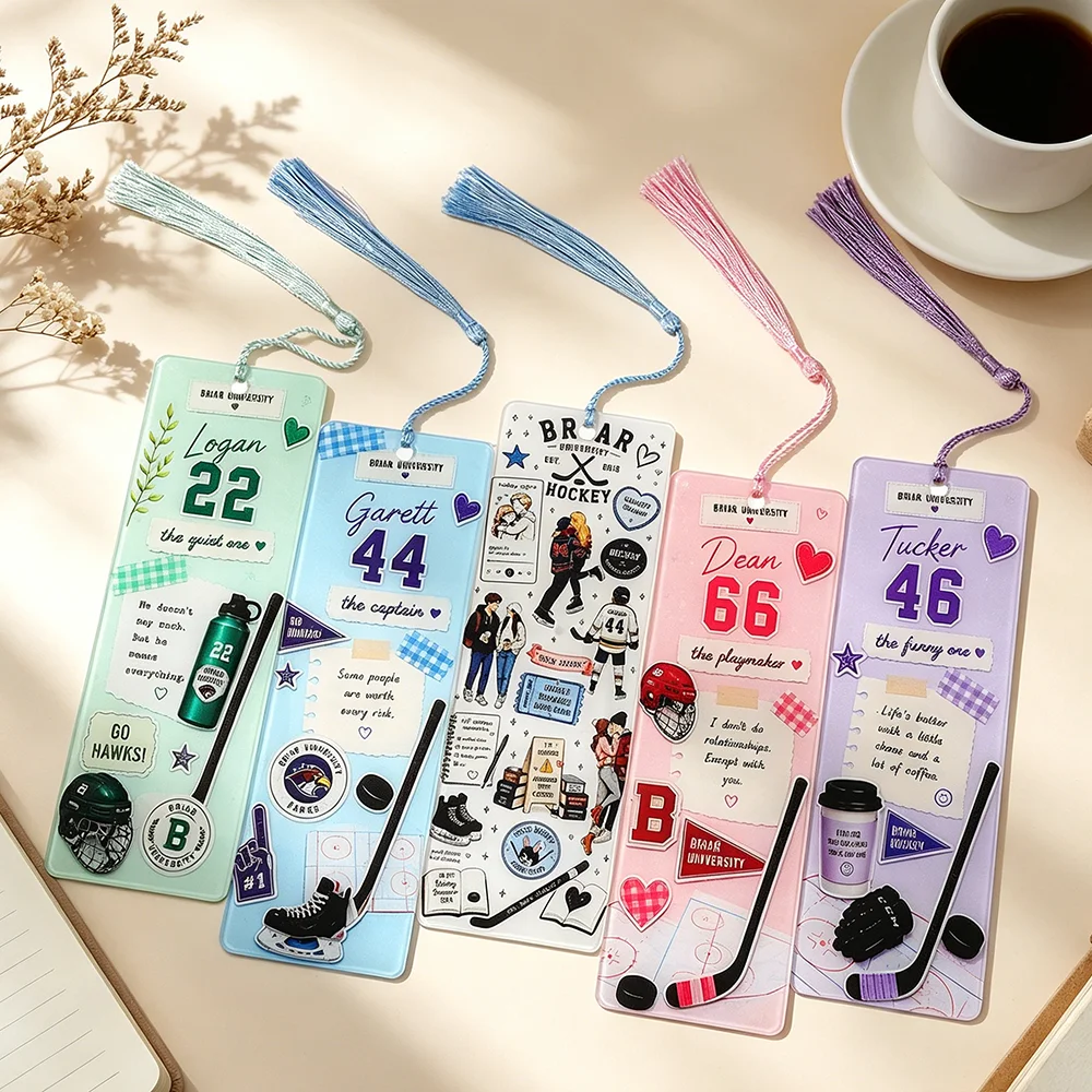 Off-Campus Acrylic Bookmark TV Fan Collection Merchandise Student School Supplies Teacher Office Stationery Graduation Gift