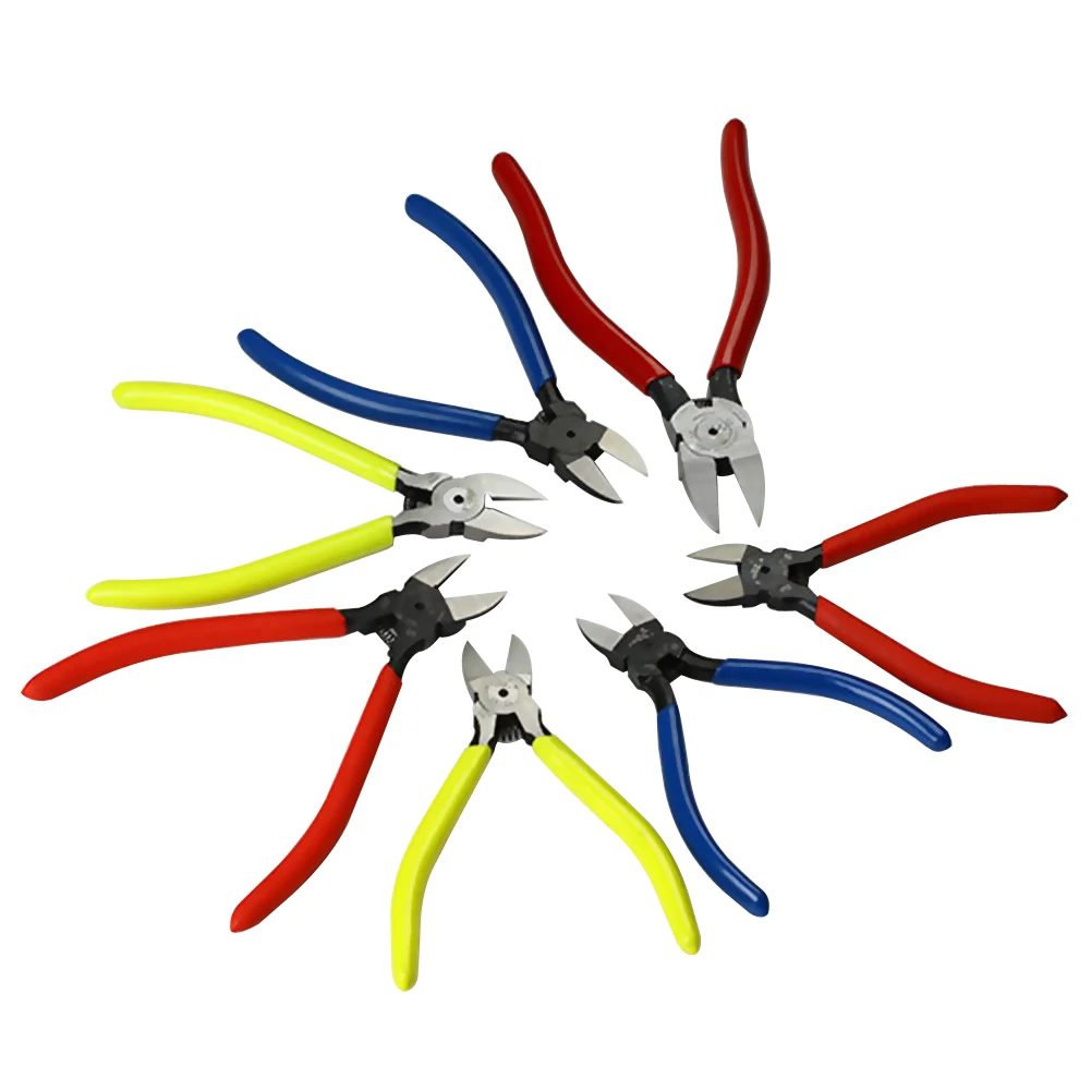 5/6inch Electricity Wire Cable Cutters Cutting Work Side Diagonal Pliers Cutting Pliers Side Cutter Repair Hand Tool