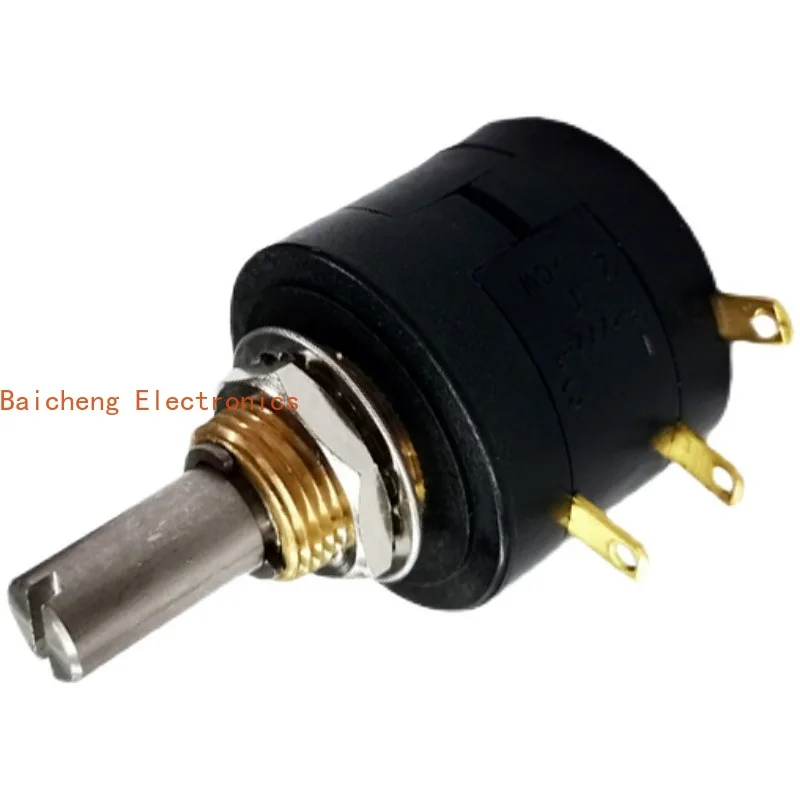 1PCS 22HP-10 Multi-Turn-Drahtpotentiometer 22HPM-10 1K2K 5K 10K 10 Windungen