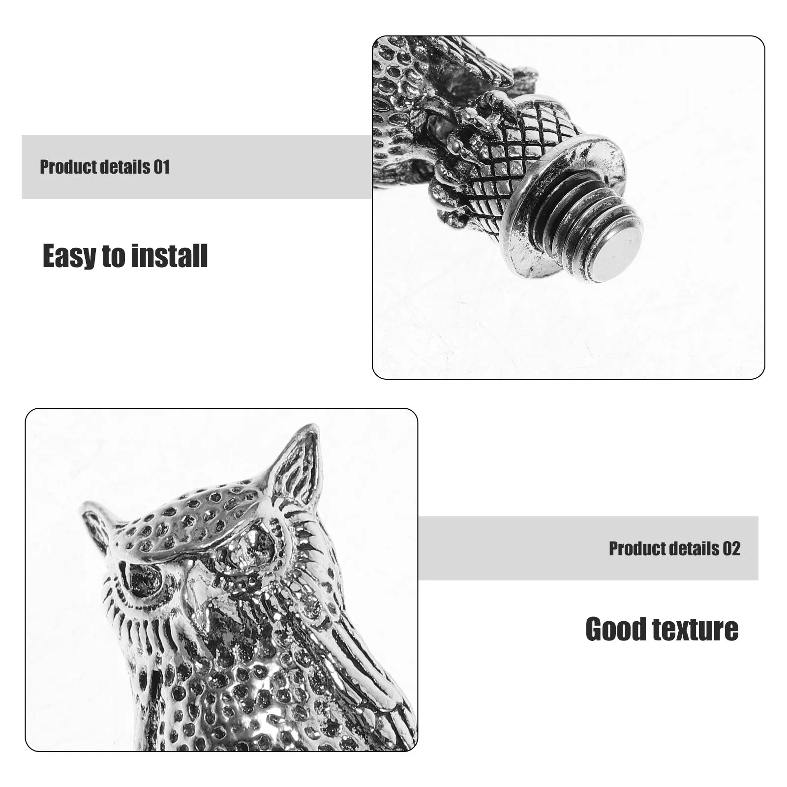 Cat Owl Wax Seal Stamp Handle Replacement for Invitation Envelope Sealing DIY Wax Melt Supplies Scrapbooking Stamper Handle