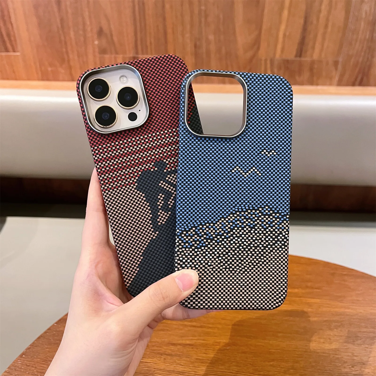 daż – nowoczesne obudowy z włókna węglowego dla telefonu iPhone 16, 15, 14, 13 Pro Max – mocne, lekkie i stylowe