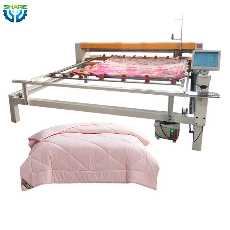 longarm comforter sewing quilting machine industrial computerized single head mattress quilting machine