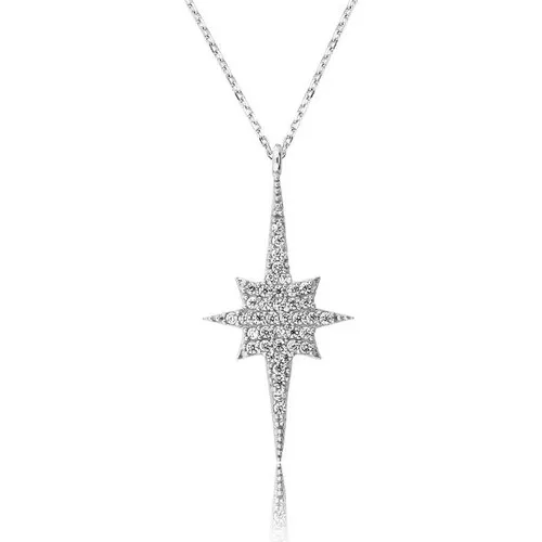 Alegra 925silver Pole Star Women 'S Necklace